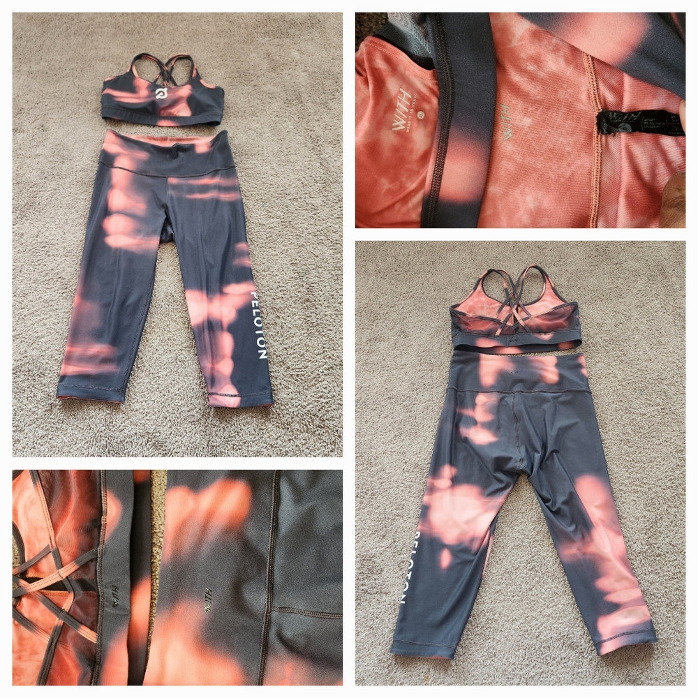 Peloton 2 Piece Set By WITH.  Hard To Find Rare.